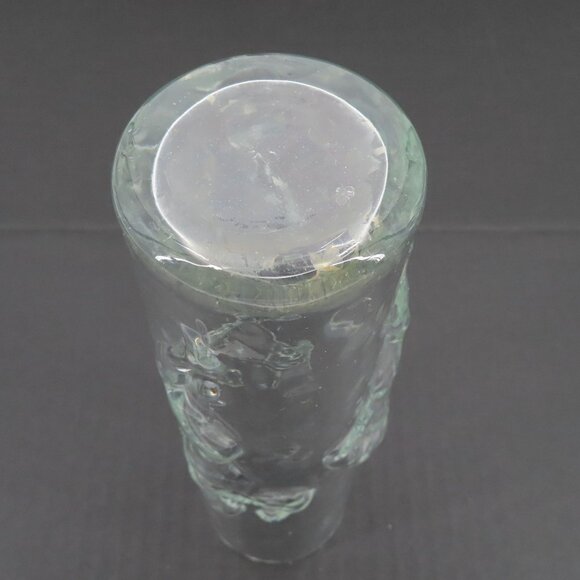 Vintage Libbey Posing Muscle Man Men Clear Cocktail Drinking Glass Sexy Vase - Picture 8 of 10